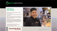 Desktop Screenshot of aktivbrands.com